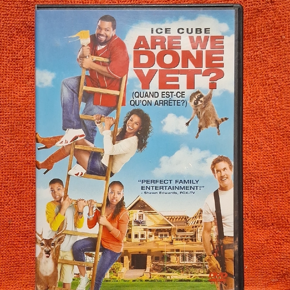 DVD SALE 📽️5/$15 - 10/$25 🎞️ Are We Done Yet? Blu-ray - Family Comedy